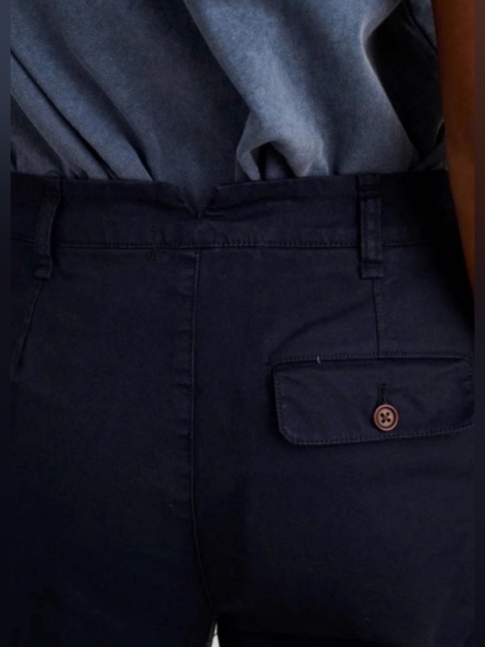 Alex Mill Women’s Boy Pleated Pant in Dark Navy Blue, Size 6 - Picture 4 of 13